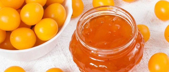 Джем из желтой сливы