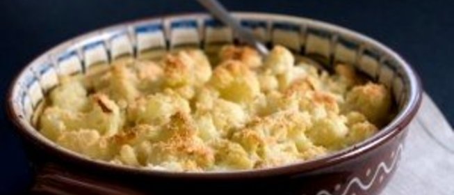 Цветная капуста с сыром в духовке