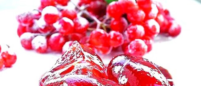 Желе из калины