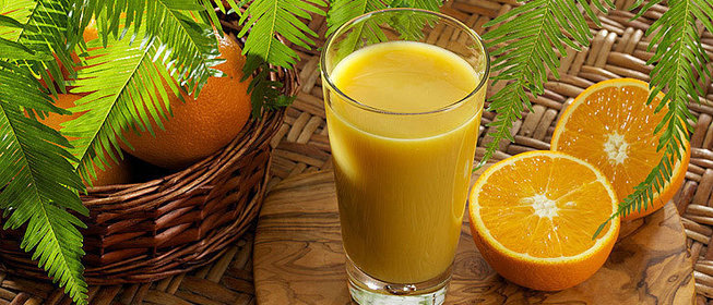 Апельсиновый морс