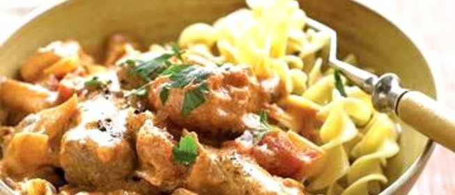 Свинина с паприкой