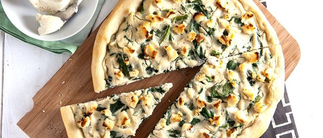 Чесночная пицца