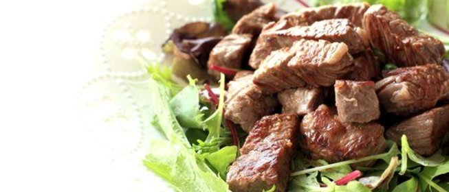 Мини-стейки из говядины с мирином по‑японски