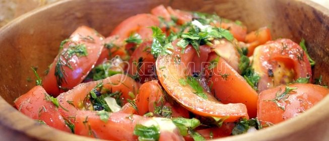 Помидоры солёные пряные