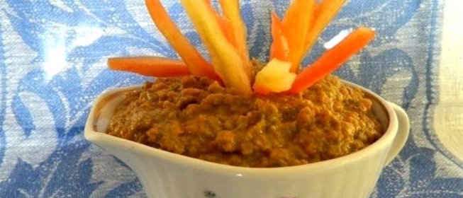 Паштет из говяжей печени с морковью и луком