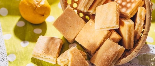 Печенье с лимонной начинкой