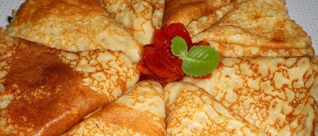 Блины нежные