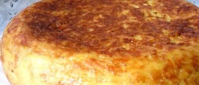 Картофельная запеканка с сосисками