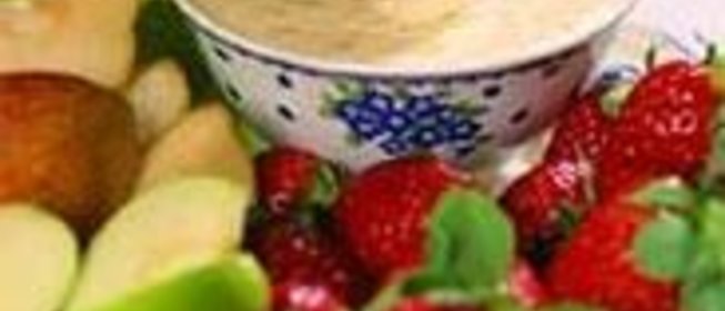 Сырный соус для фруктов