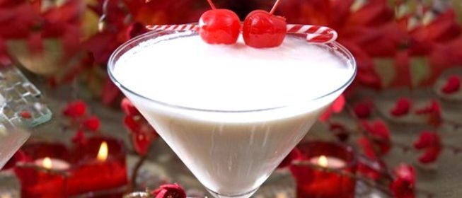 Коктейль с мартини на Новый год