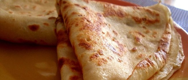 Блины с маслом