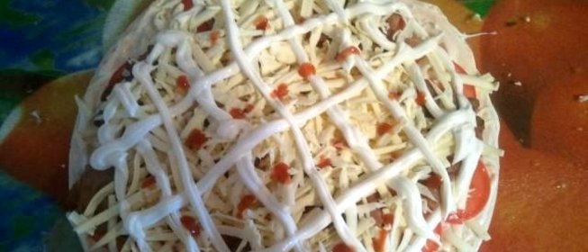 Деревенская пицца