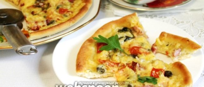 Белая пицца