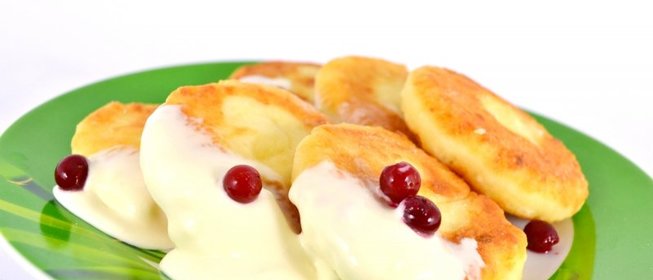 Сырники с манкой