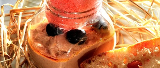 Йогурт с фуа-гра