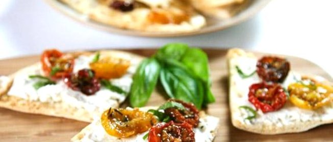 Помидоры-черри со специями, сушеные в духовке