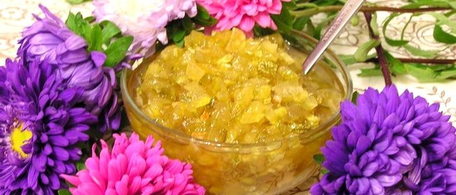 Варенье из кабачков без сахара