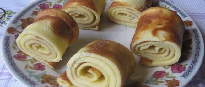 Красивые блины в духовке мягкие