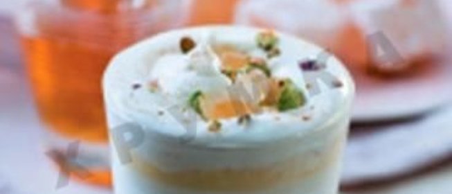 Коктейль с турецкими сладостями