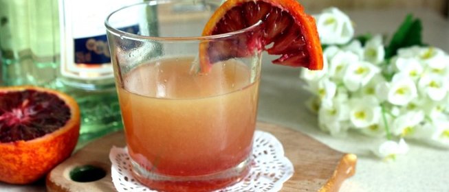 Коктейль с мартини «Рассвет