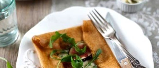 Блины из нутовой муки