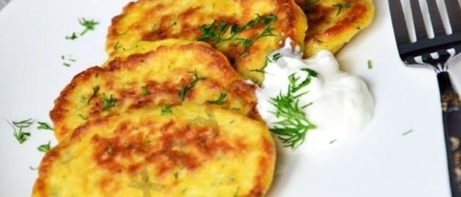 Оладьи из цветной капусты