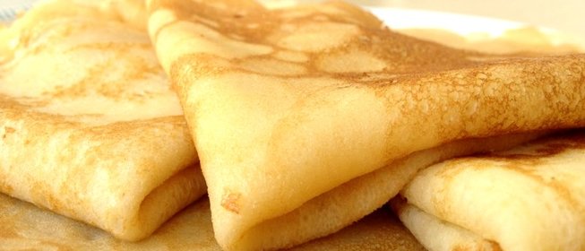 Блины на пиве с яйцами