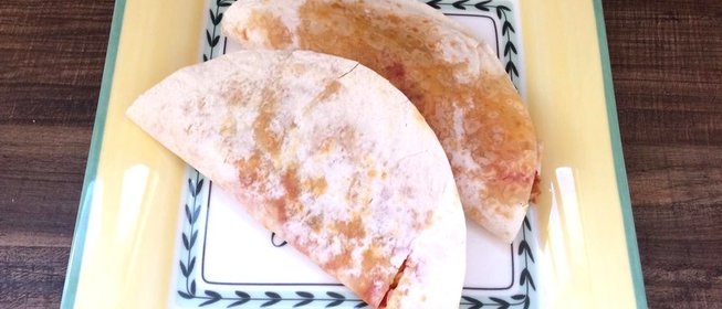 Кесадилья с курицей