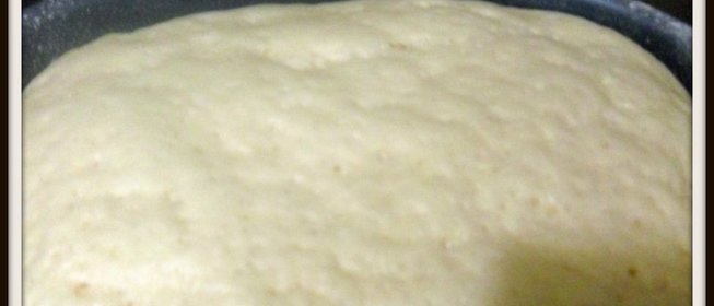 Тесто для пиццы в хлебопечке