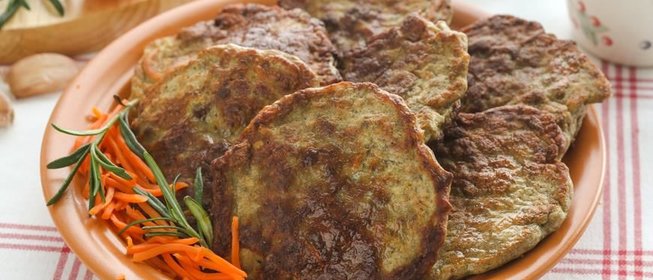 Нежные печеночные оладьи