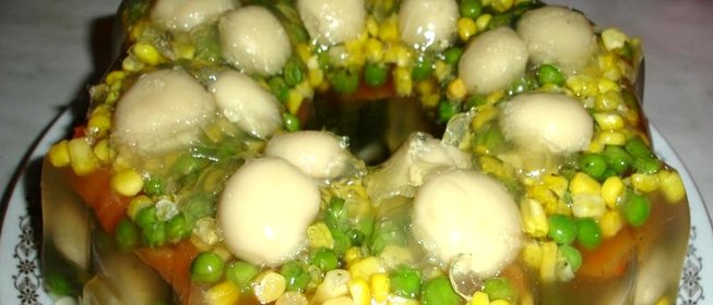 Заливное постное