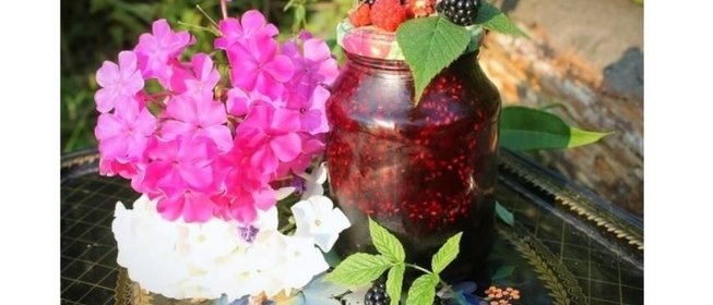 Варенье из еживики с малиной