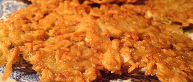 Драники с геркулесом