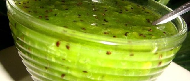 Быстрое варенье из киви
