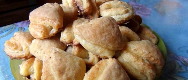 Простое творожное печенье