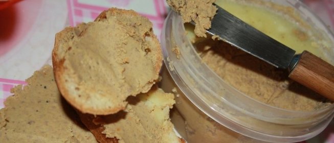 Паштет из печени кролика