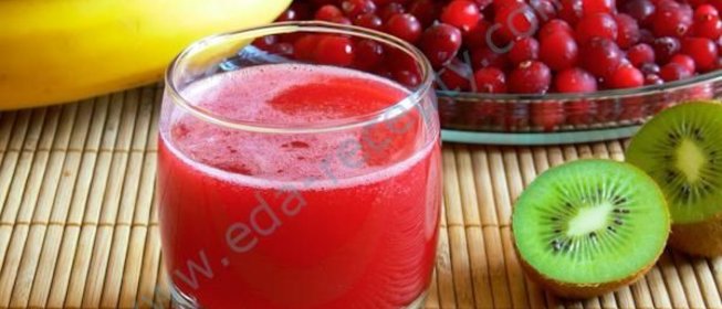 Морс из клюквы