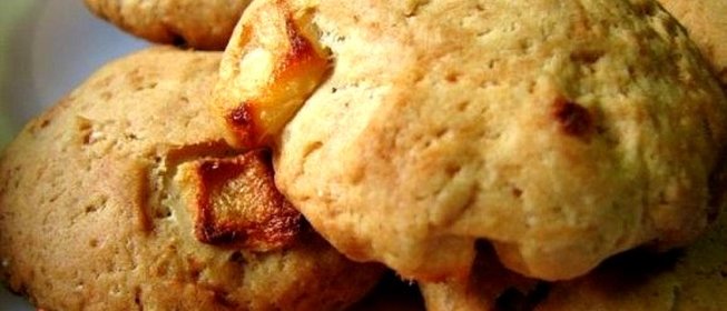 Печенье из яблок