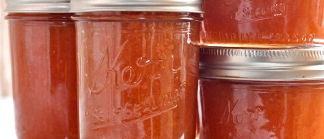 Варенье из айвы с лимоном и орехами