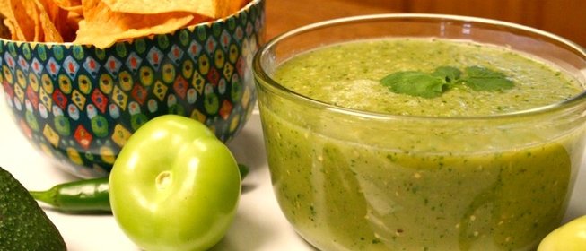 Сальса с лаймом и кокосовой стружкой