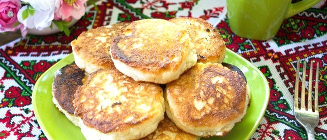 Сырники с манкой