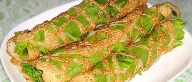 Блинная закуска Макраме