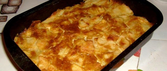 Картофель с майонезом