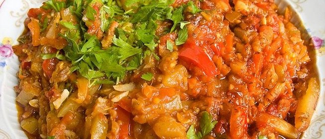 Рагу овощное с болгарским перцем