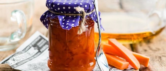 Варенье из моркови и имбиря