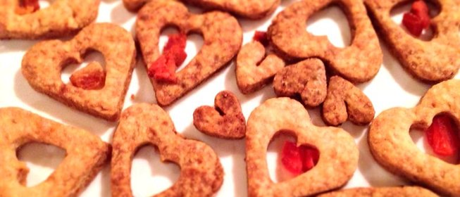 Витражное печенье с мандариновой цедрой