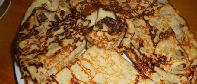 Блинчики Накрахмаленные