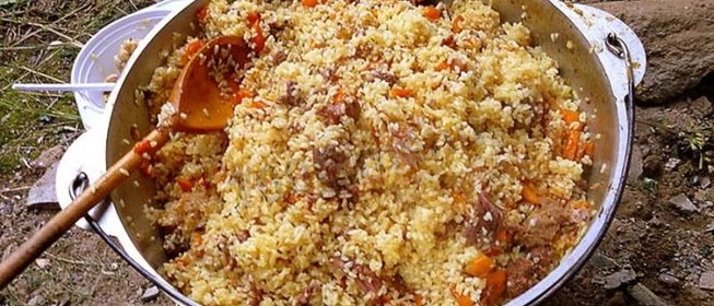 Плов с тушенкой