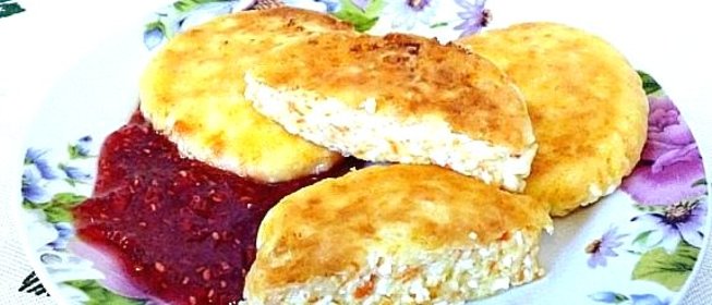 Сырники с морковью