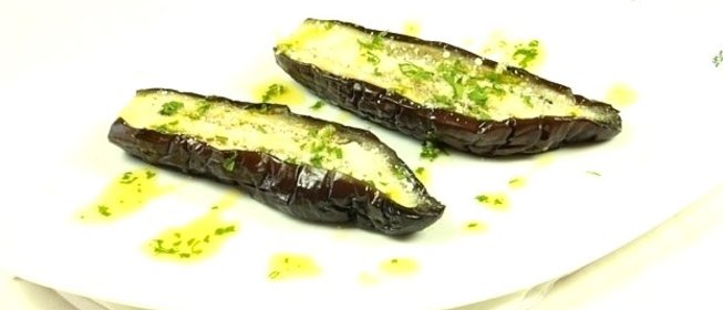 Вареные баклажаны